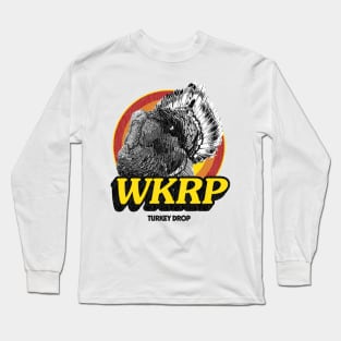 wkrp turkey drop Long Sleeve T-Shirt